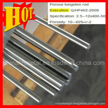 Sintered Porous Tungsten Rods & Bars